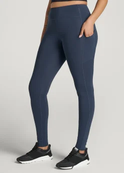 Active Leggings with Pockets for Tall Women