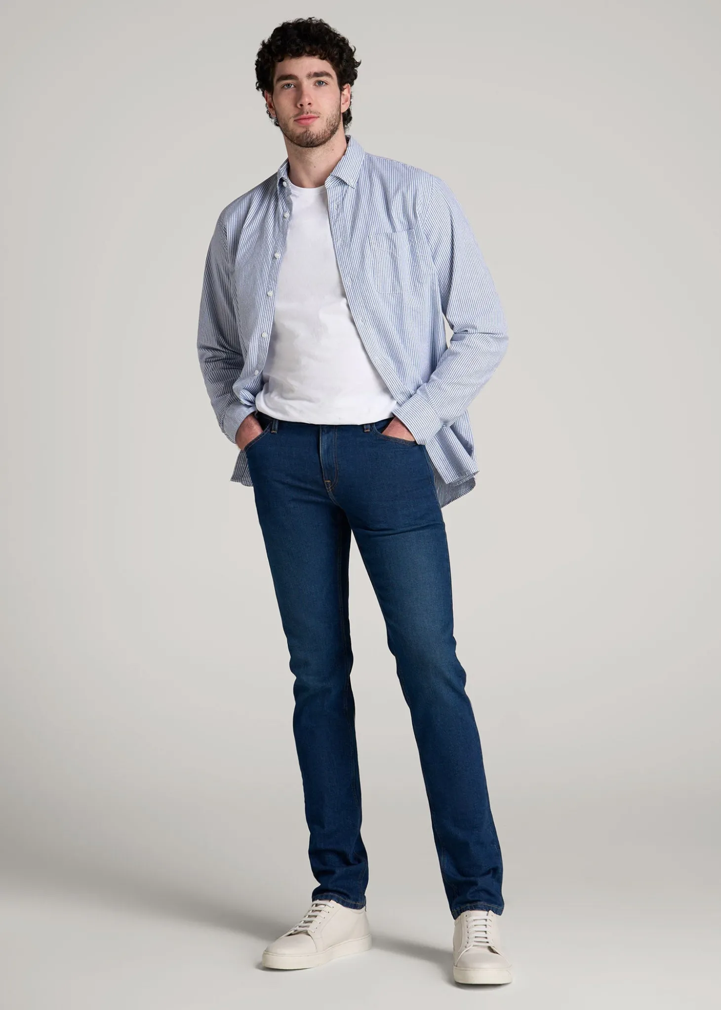Americana Collection Dylan Slim Fit Jeans For Tall Men