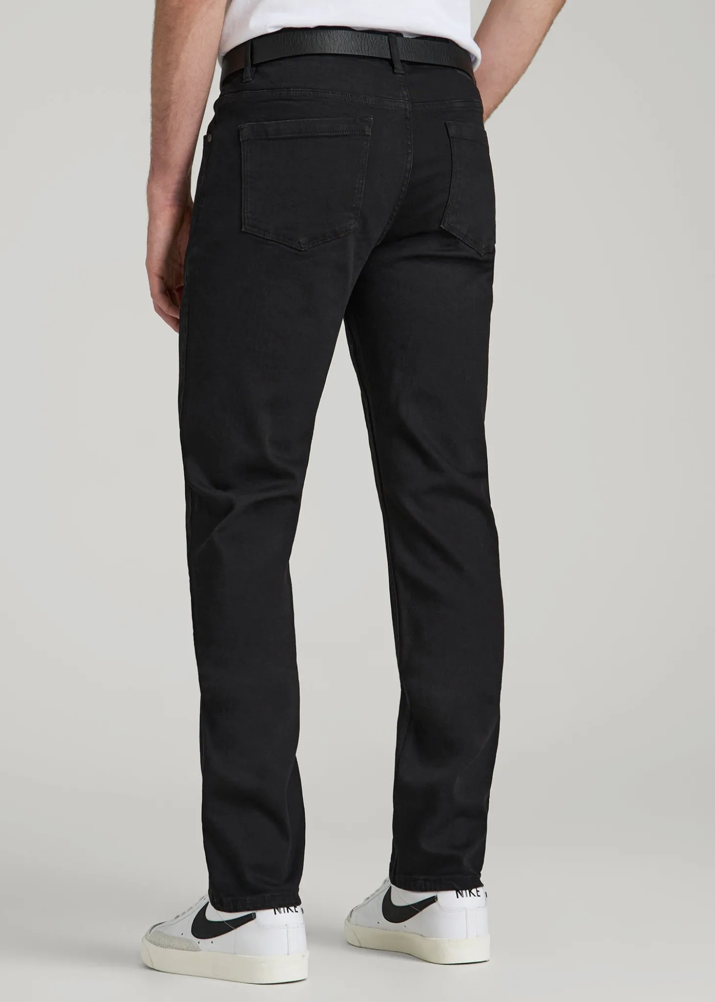 A.T. Basics Men's Carman Tapered fit Jeans for Tall Men