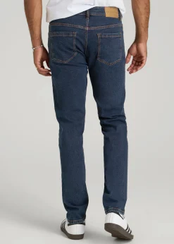 A.T. Basics Men's Dylan Slim Fit Jeans for Tall Men