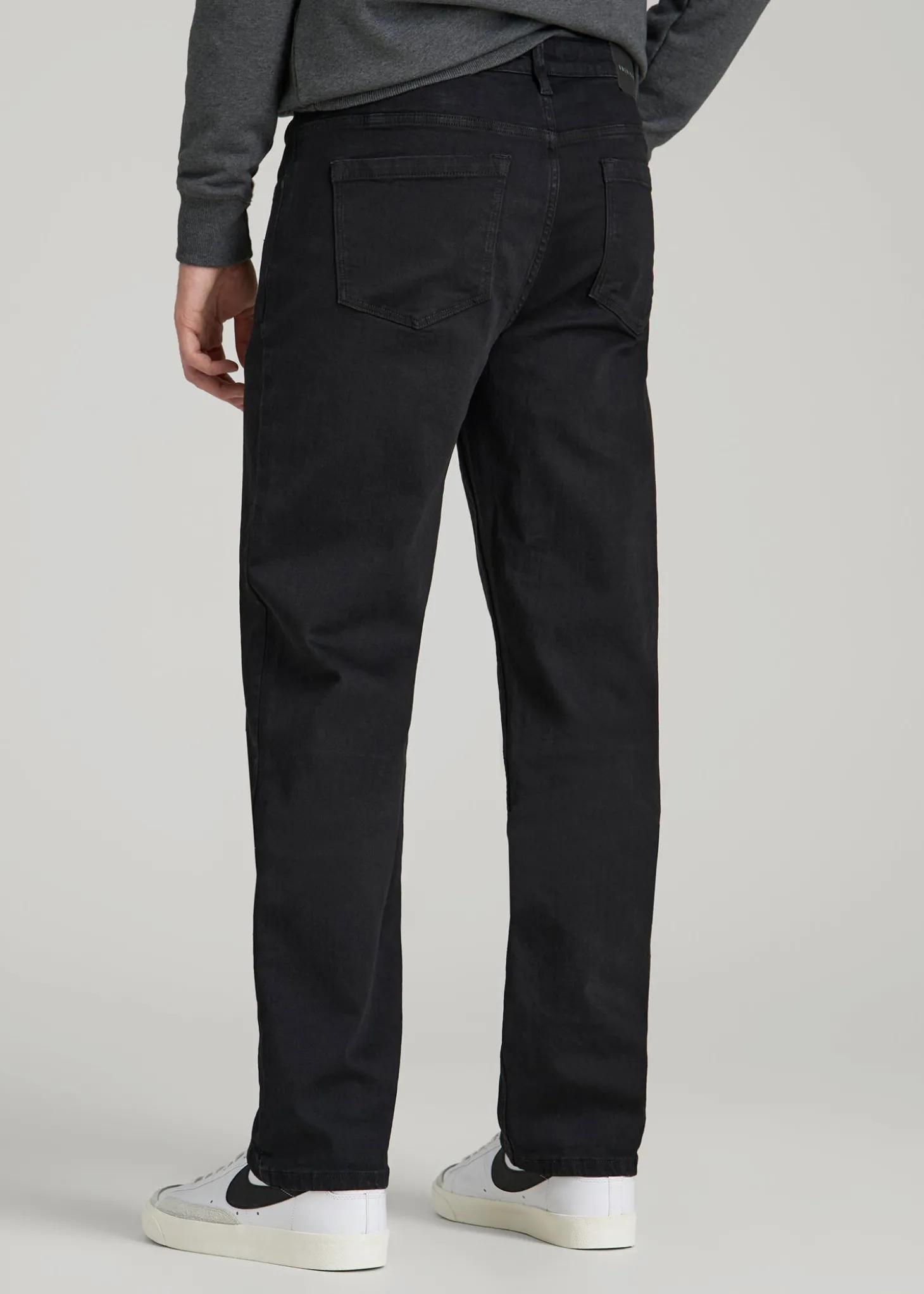 A.T. Basics Men's J1 Straight Fit Jeans for Tall Men