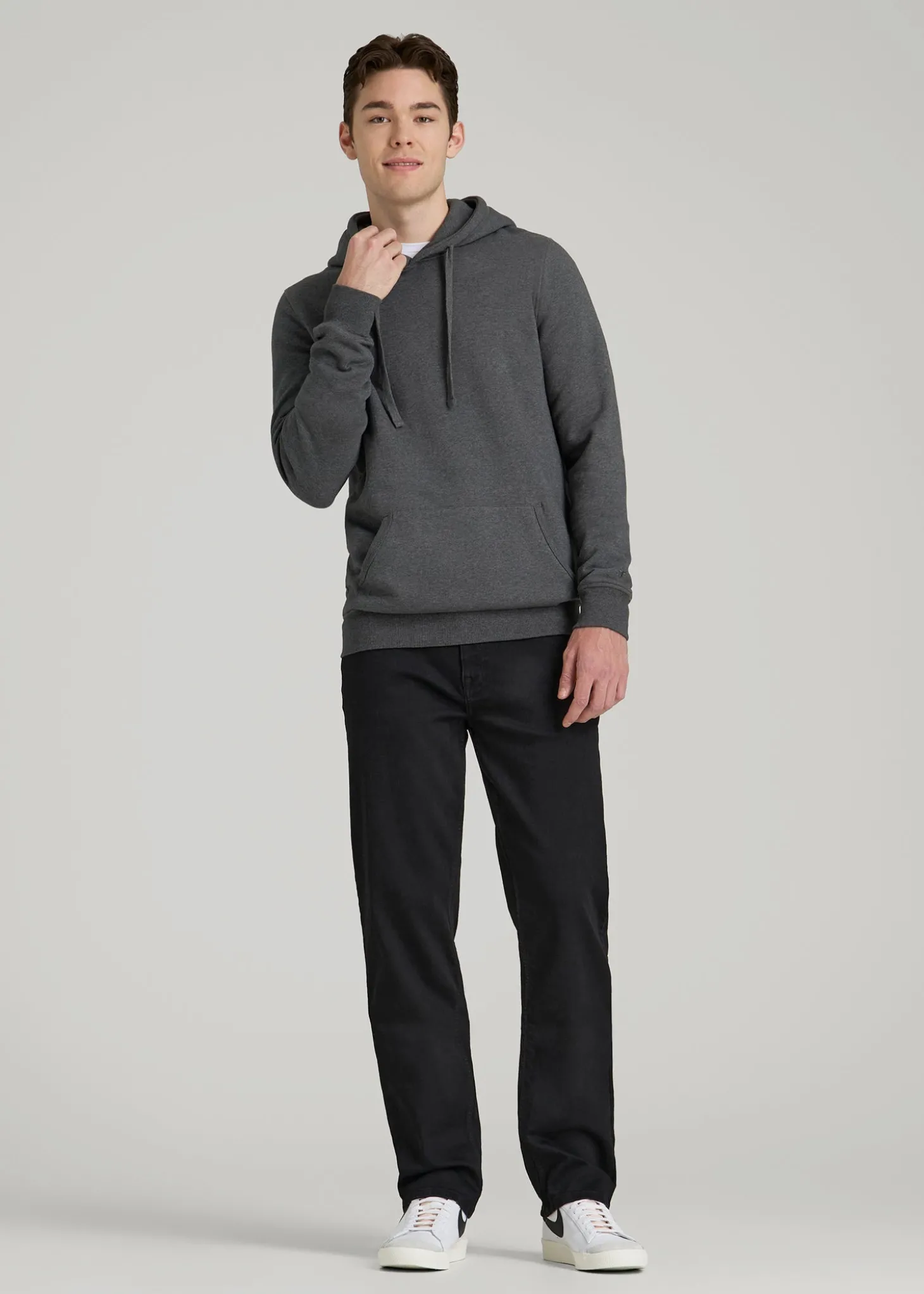 A.T. Basics Men's J1 Straight Fit Jeans for Tall Men