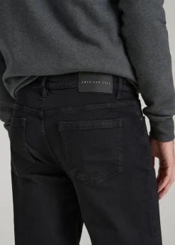 A.T. Basics Men's J1 Straight Fit Jeans for Tall Men