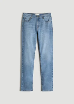 A.T. Basics Men's J1 Straight Fit Jeans for Tall Men