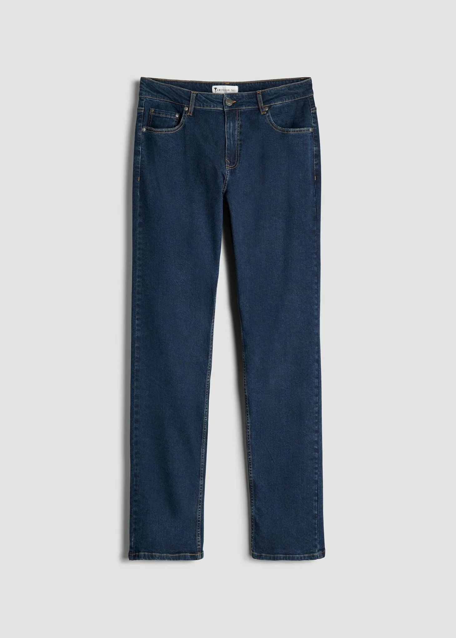 A.T. Basics Men's J1 Straight Fit Jeans for Tall Men