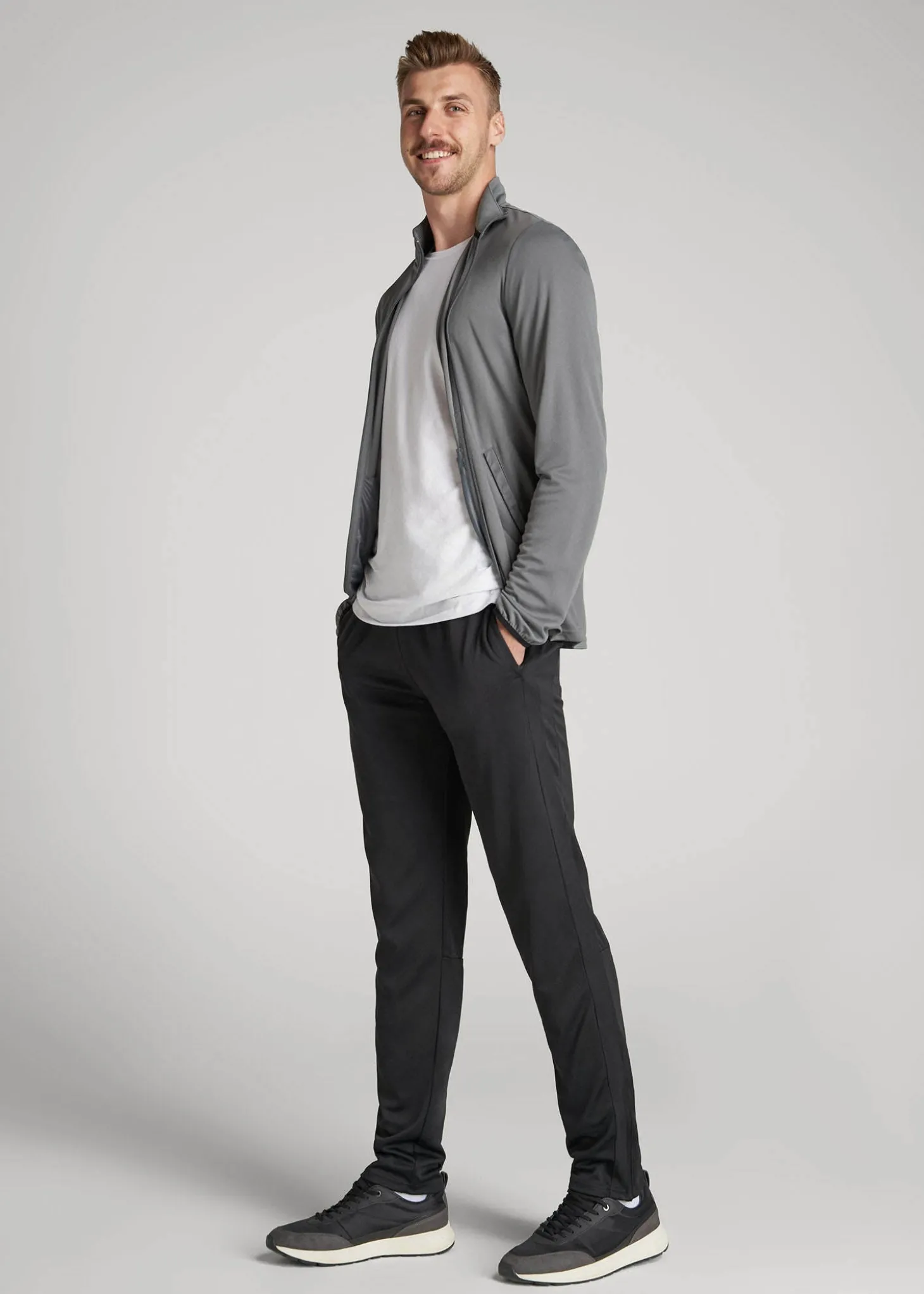 Athletic Stripe Pants for Tall Men