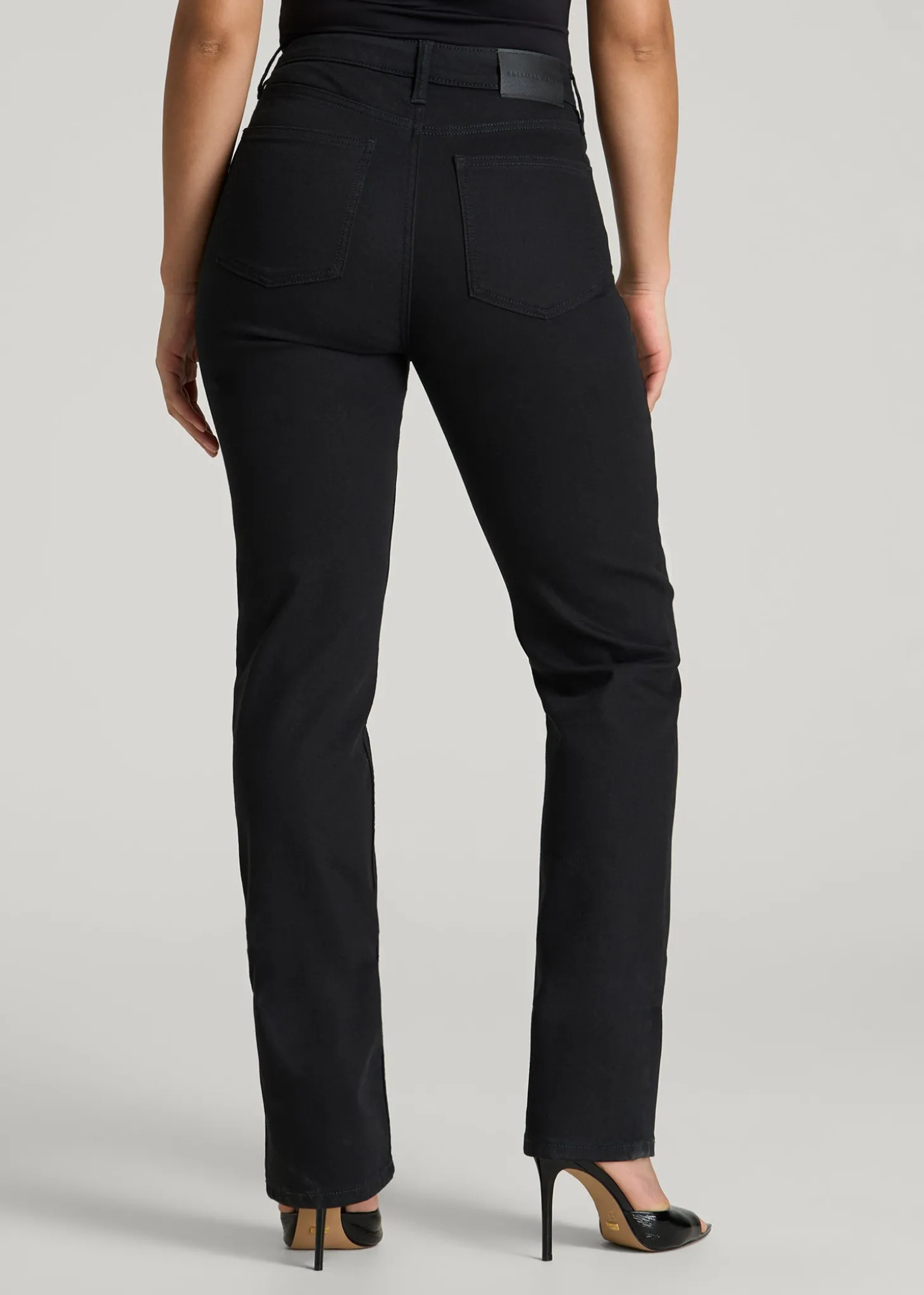 Avery Curve High-Rise Straight Leg Jeans for Tall Women