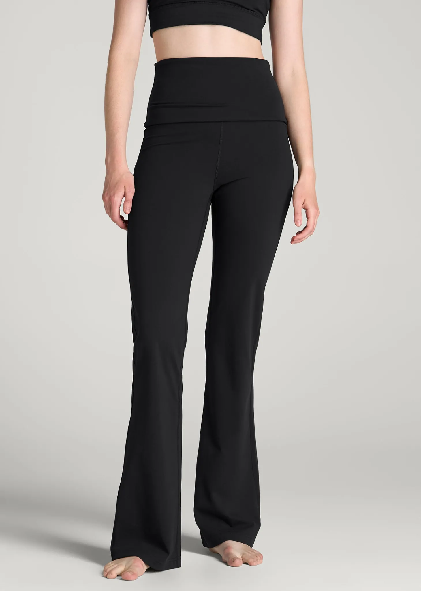 Balance Fold-over Flare Legging for Tall Women