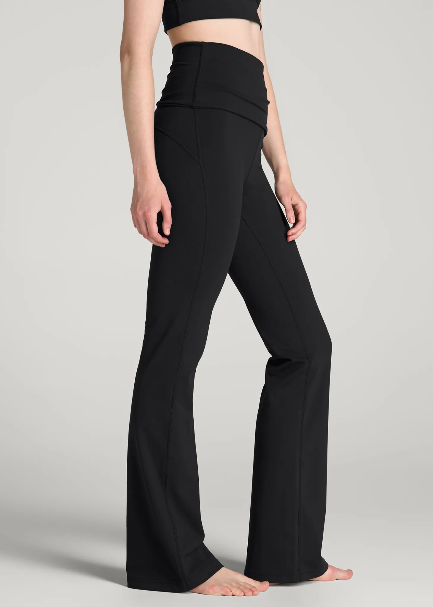 Balance Fold-over Flare Legging for Tall Women