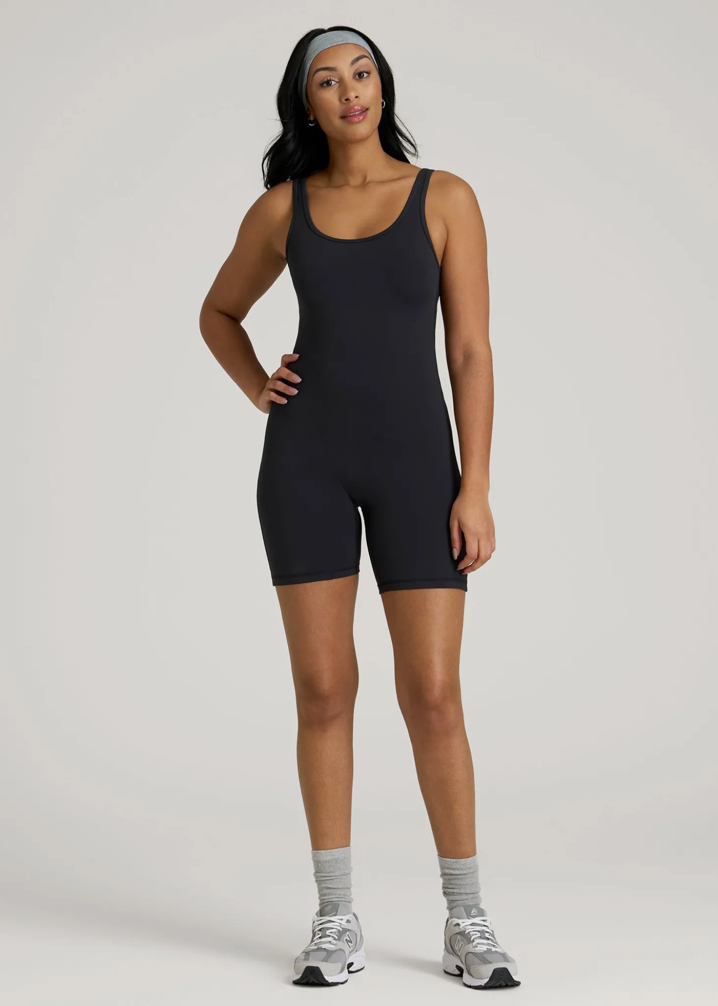 Balance Scoopneck Romper for Tall Women