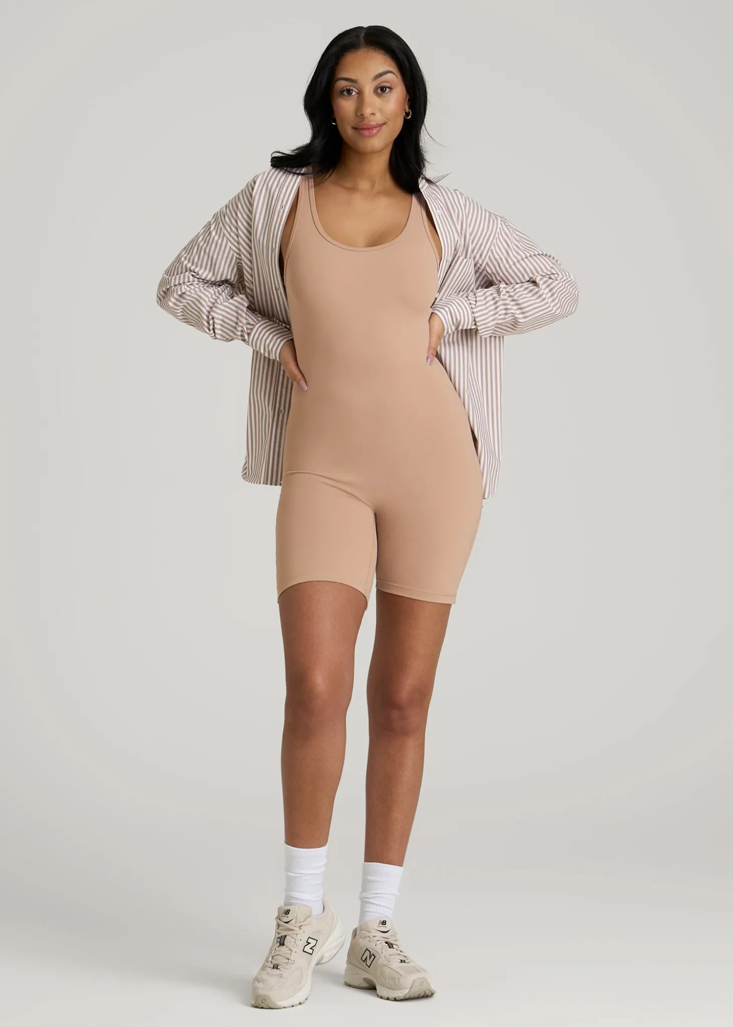 Balance Scoopneck Romper for Tall Women