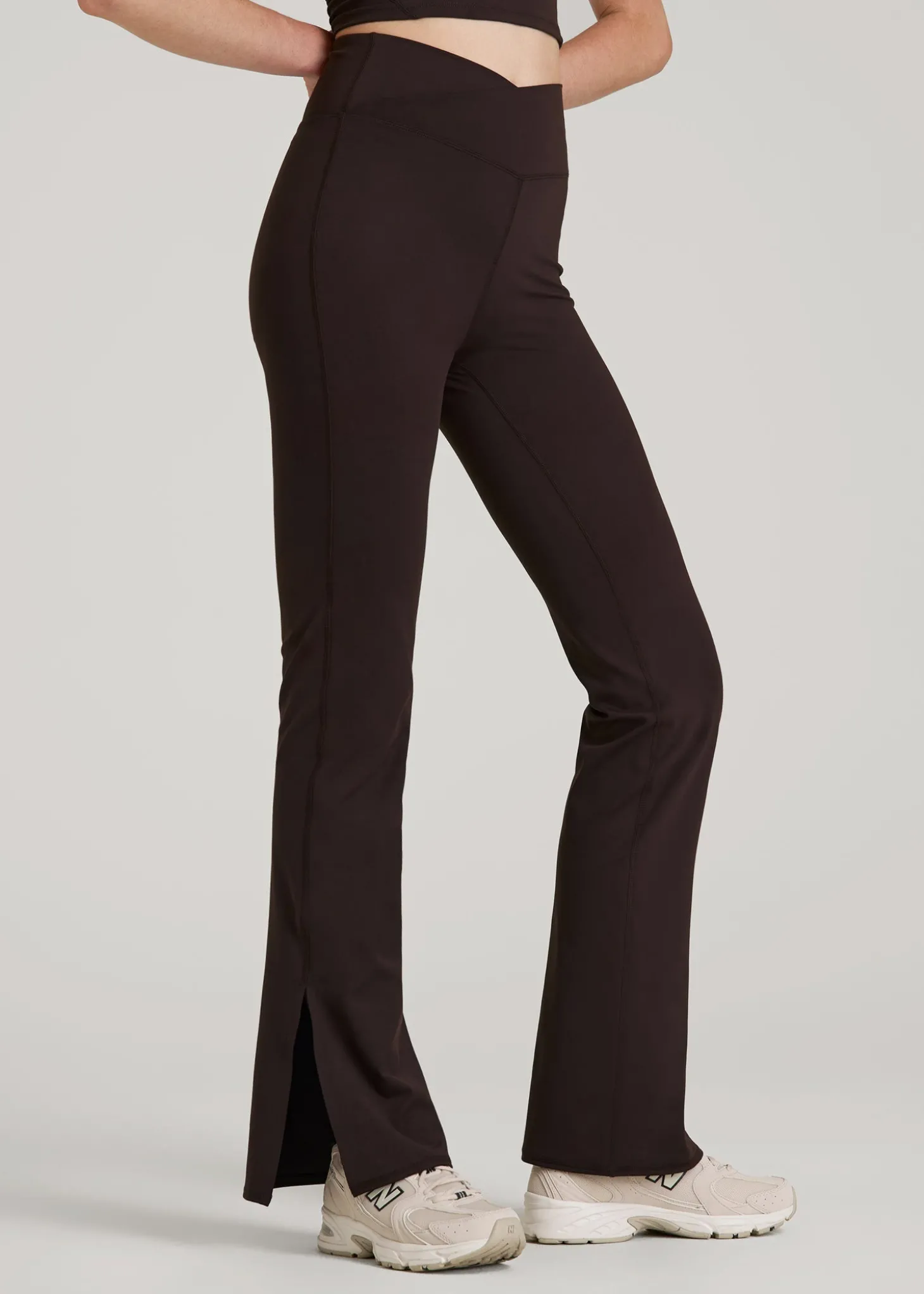 Balance Split Flare Pants for Tall Women