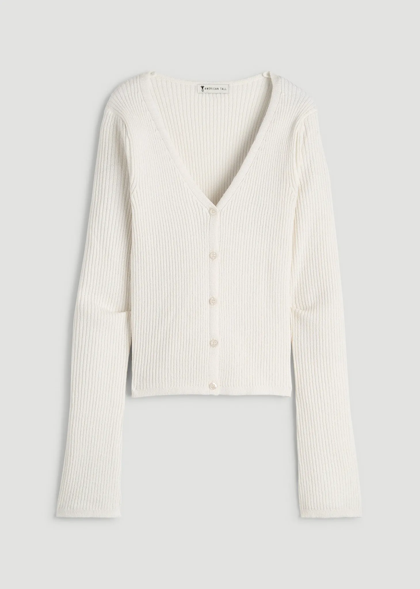 Boucle Knit Cardigan for Tall Women