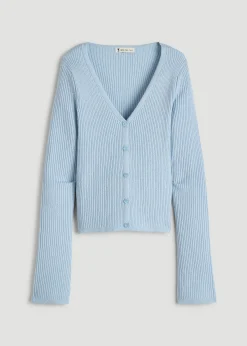 Boucle Knit Cardigan for Tall Women