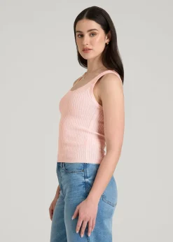 Boucle Knit Tank for Tall Women