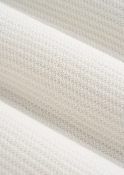 Braided Knit T-Shirt for Tall Men