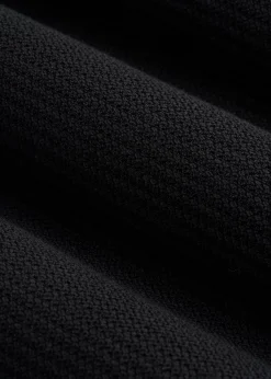 Braided Knit T-Shirt for Tall Men
