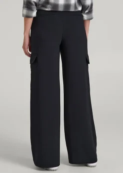 Cargo Wide Leg Dress Pants for Tall Women