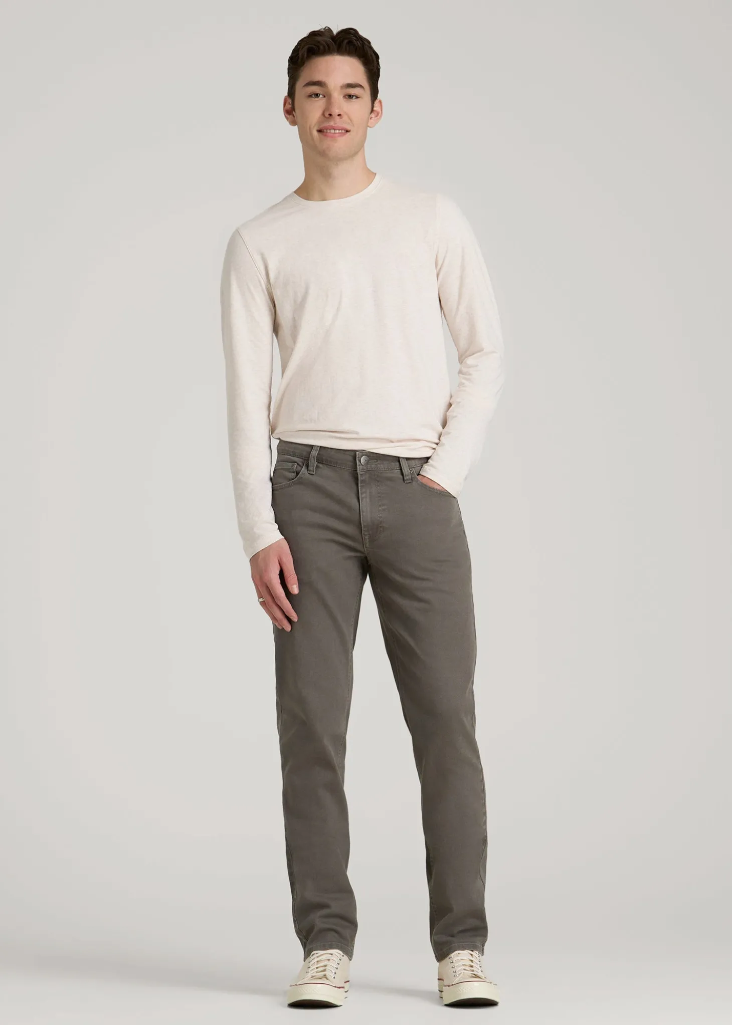 Carman Tapered Fit Colored Jeans for Tall Men