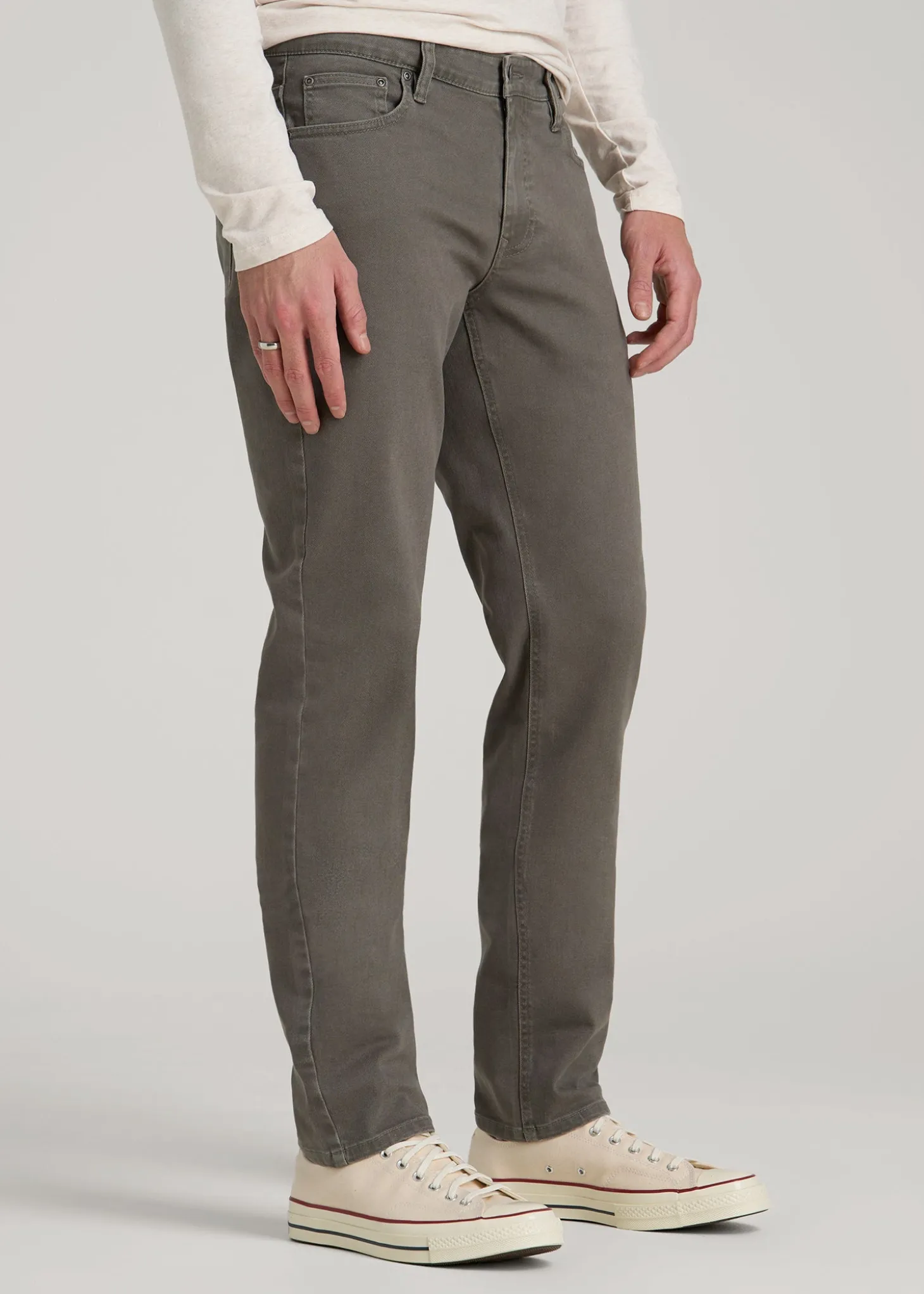 Carman Tapered Fit Colored Jeans for Tall Men