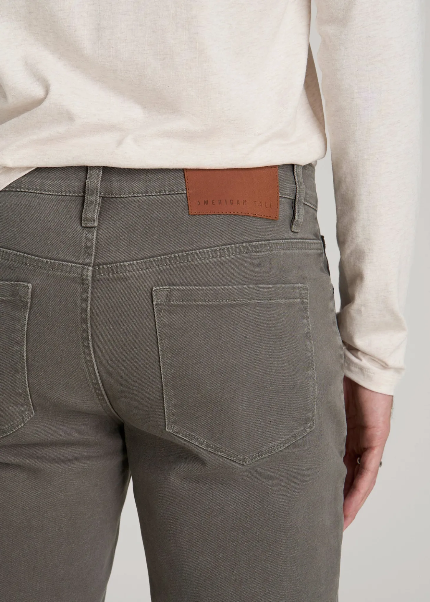 Carman Tapered Fit Colored Jeans for Tall Men
