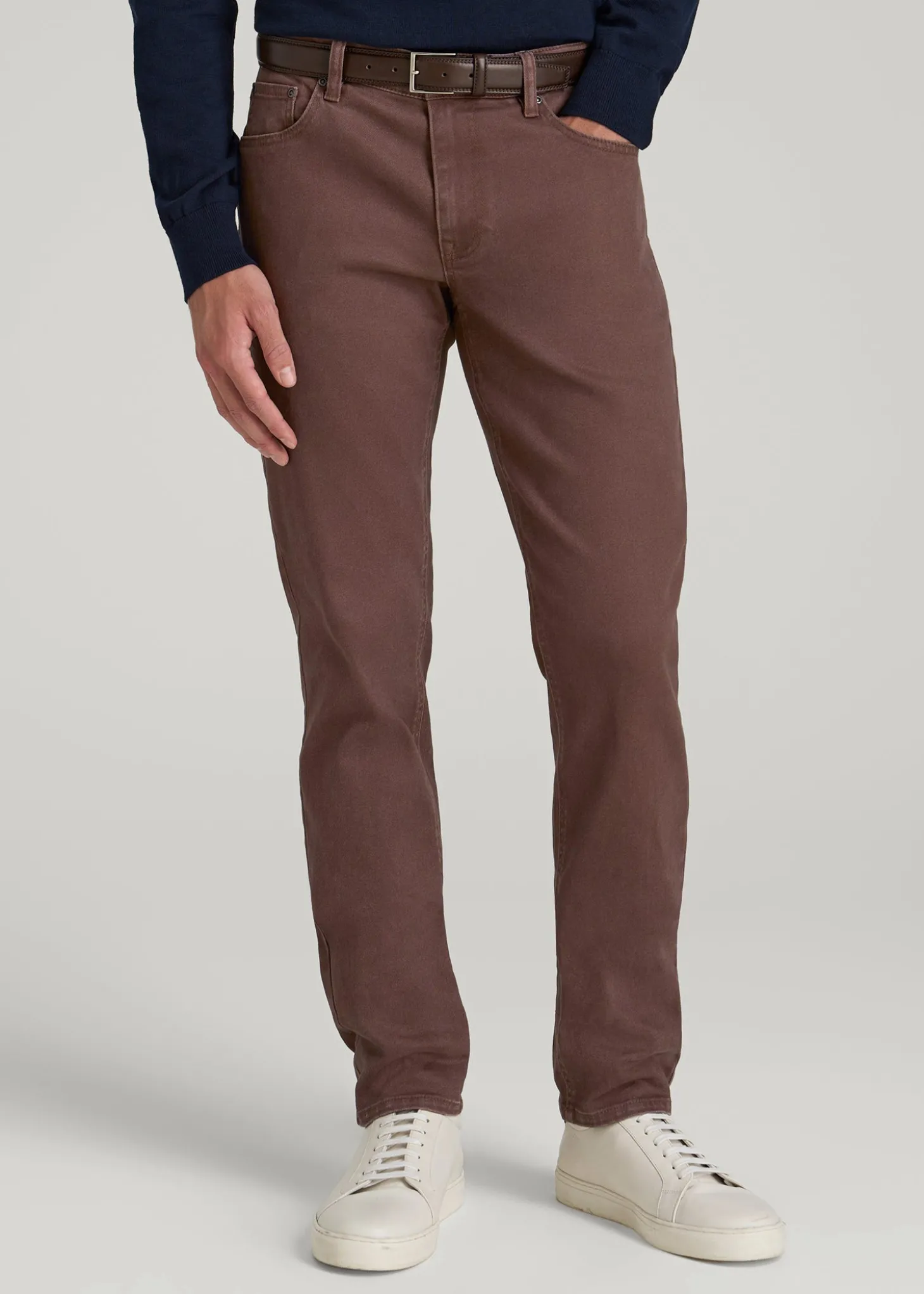 Carman Tapered Fit Colored Jeans for Tall Men