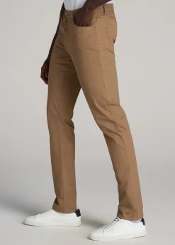 Carman TAPERED Fit Five Pocket Pants for Tall Men