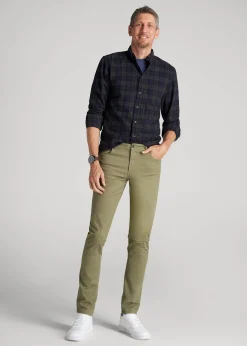 Carman TAPERED Fit Five Pocket Pants for Tall Men