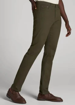 Carman TAPERED Fit Five Pocket Pants for Tall Men