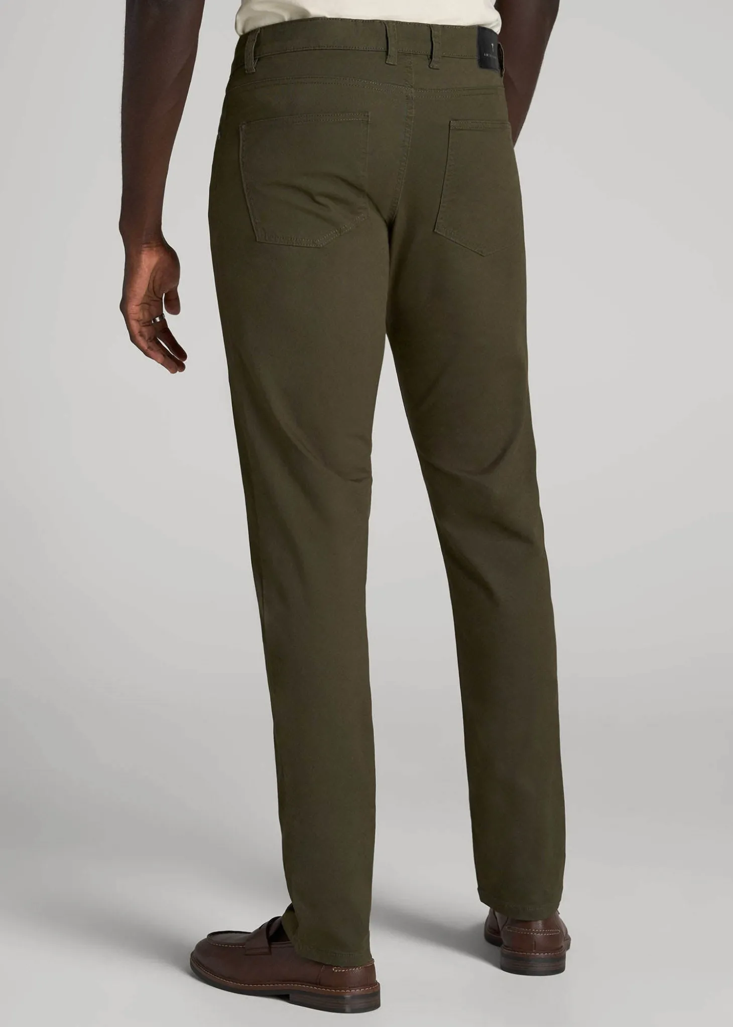 Carman TAPERED Fit Five Pocket Pants for Tall Men