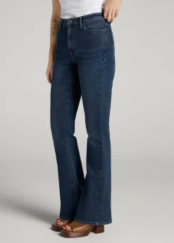 Chloe High Rise Flare Jeans for Tall Women