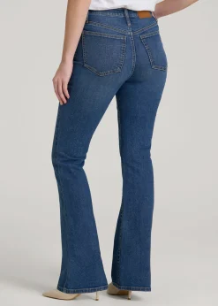 Chloe High Rise Flare Jeans for Tall Women