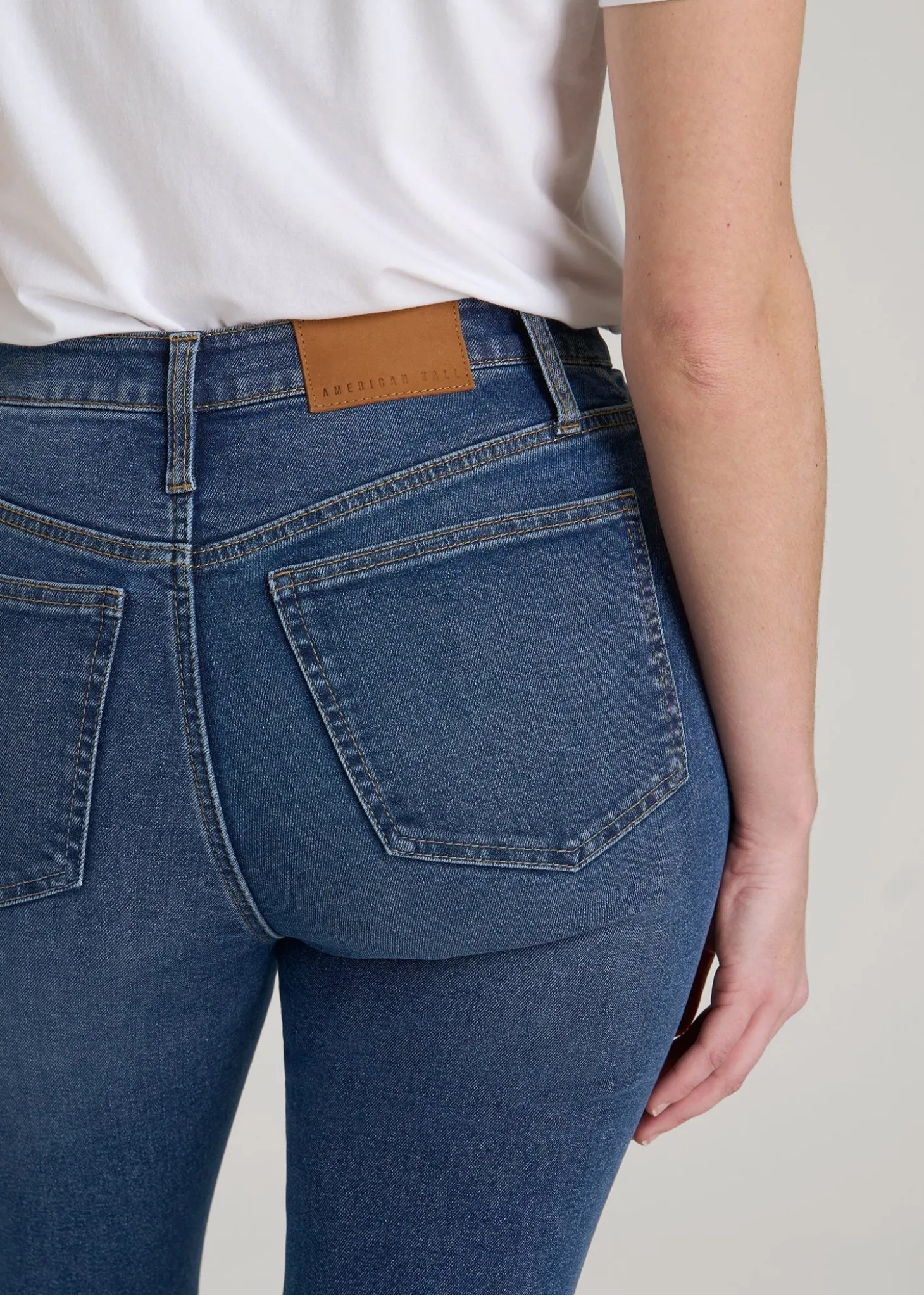 Chloe High Rise Flare Jeans for Tall Women