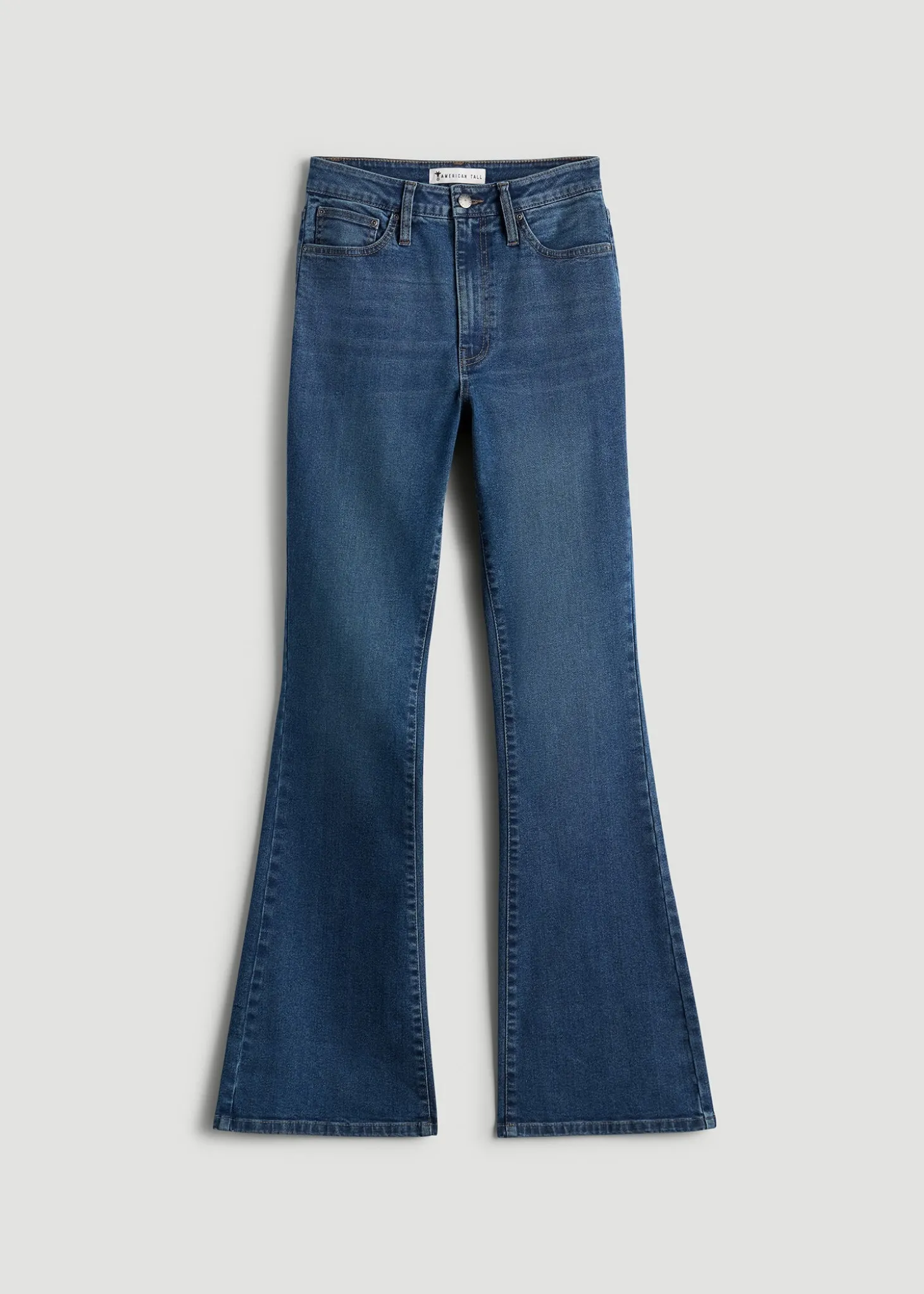 Chloe High Rise Flare Jeans for Tall Women