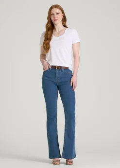 Chloe High Rise Flare Jeans for Tall Women