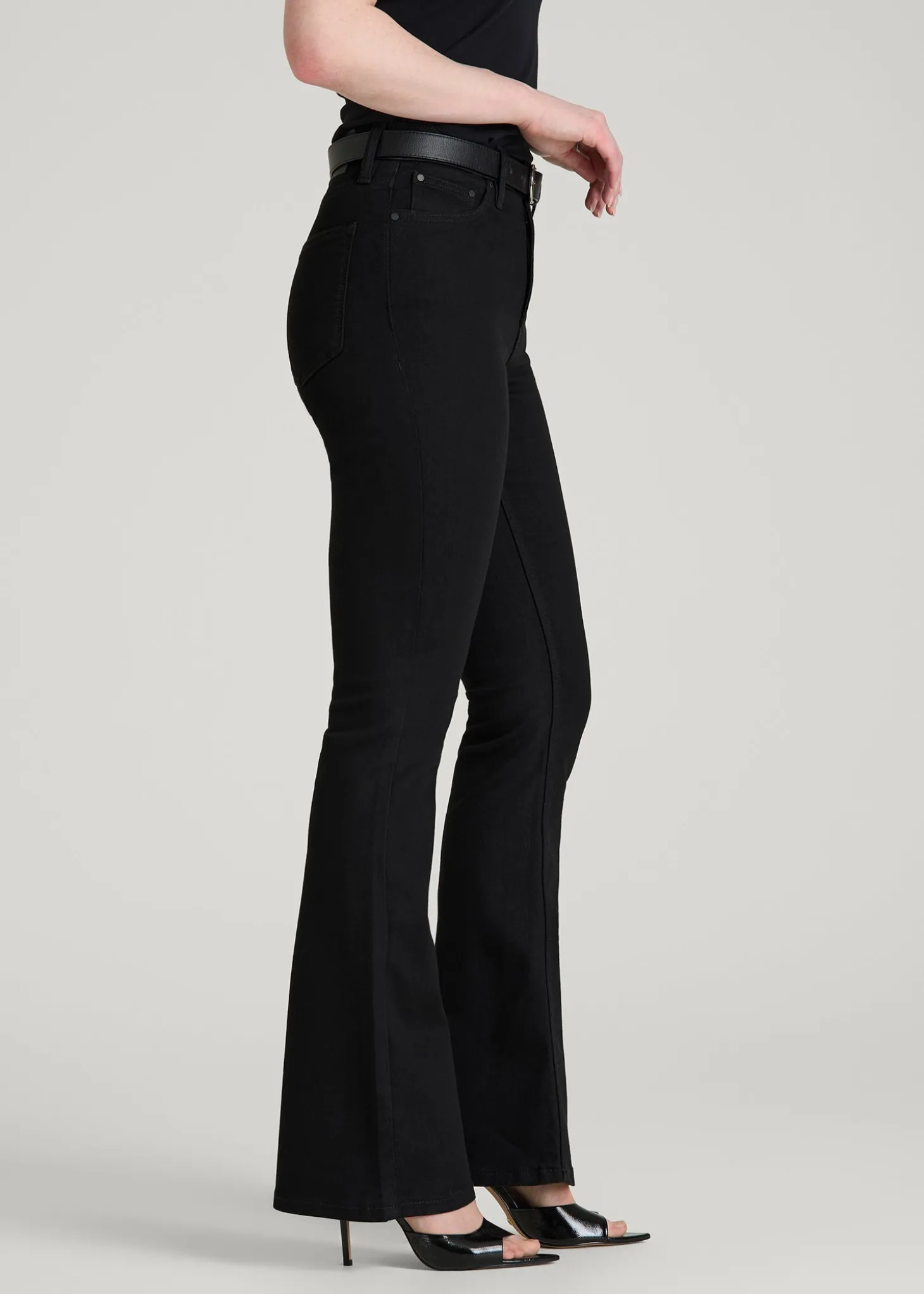 Chloe High Rise Flare Jeans for Tall Women