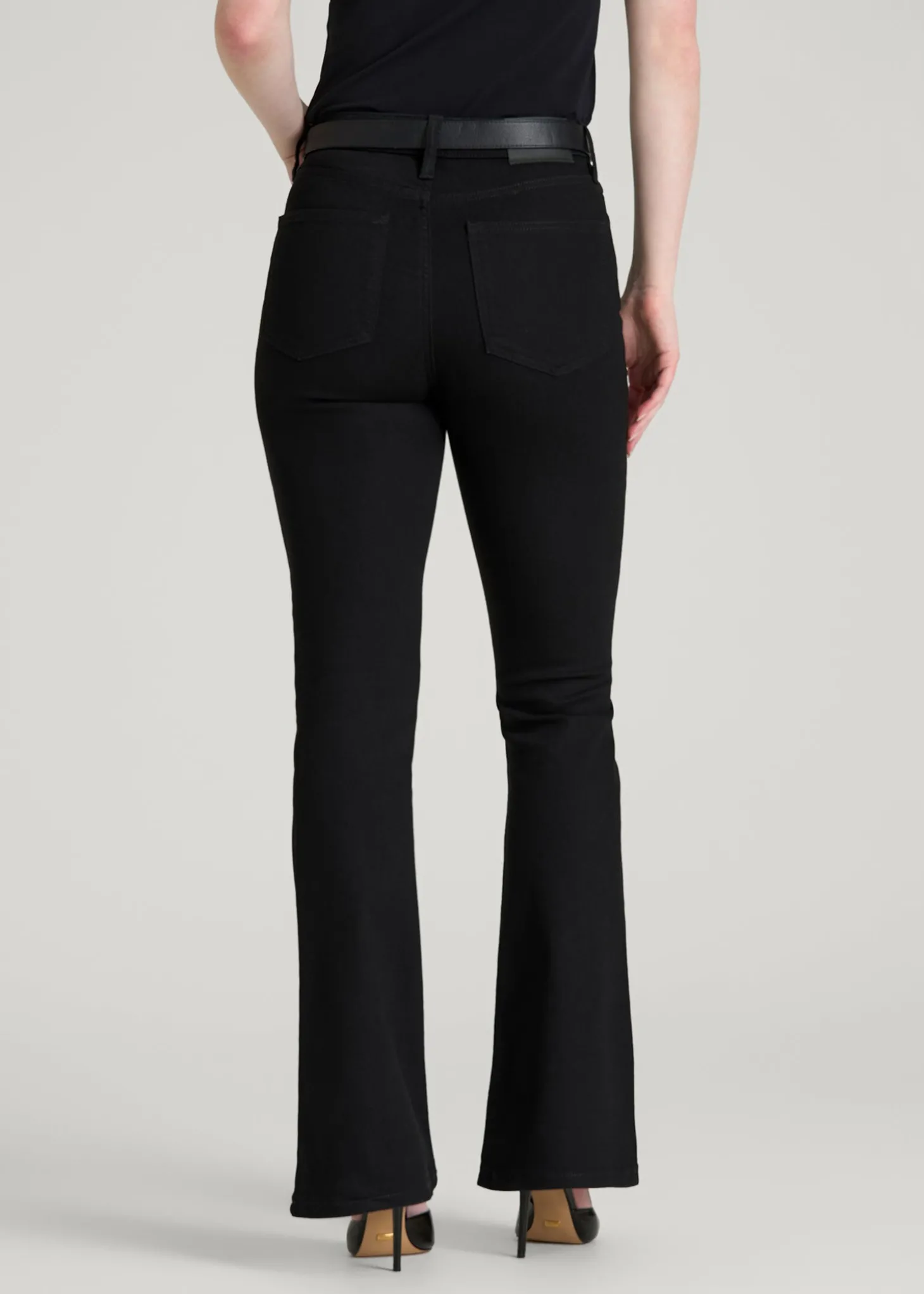 Chloe High Rise Flare Jeans for Tall Women