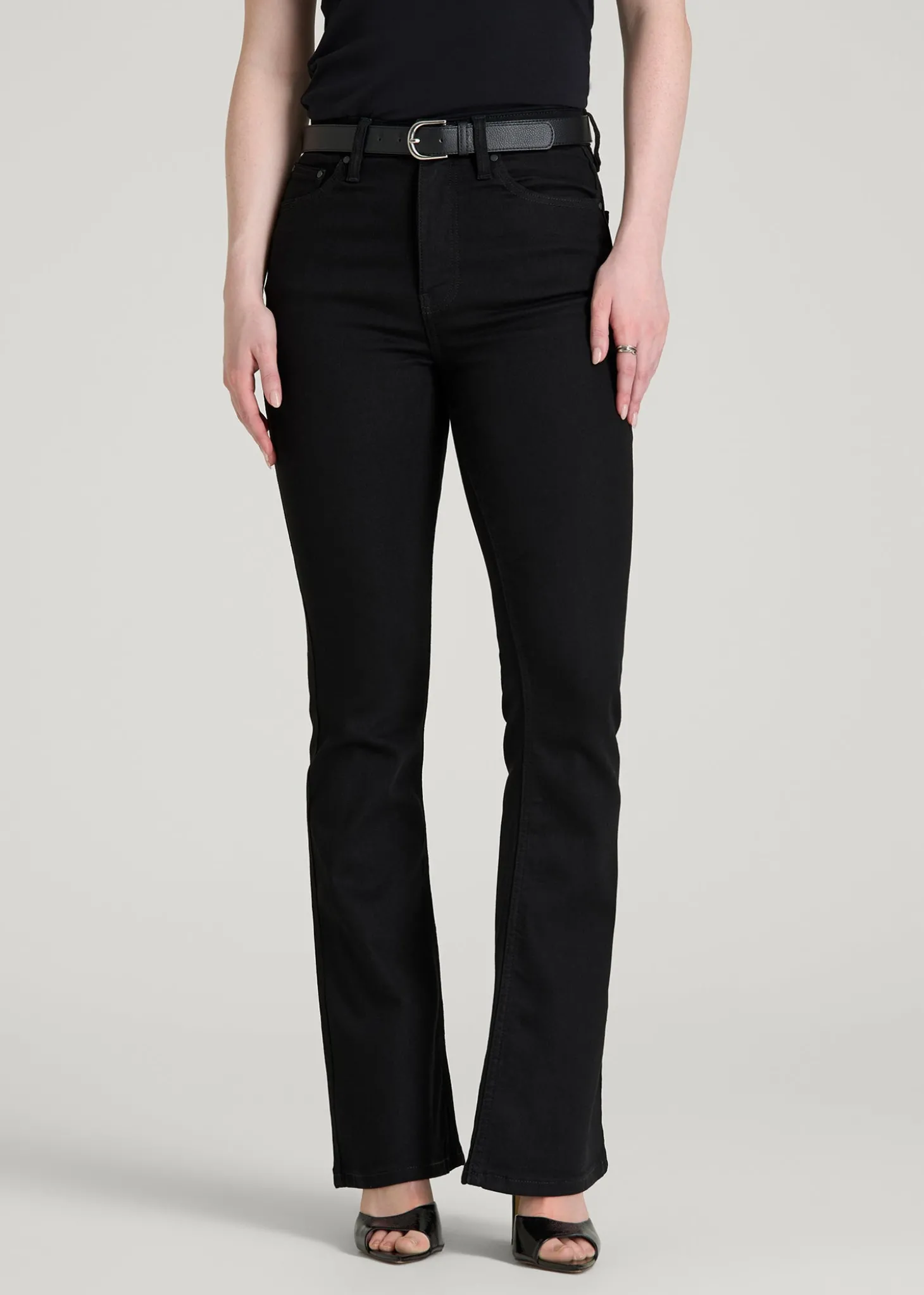 Chloe High Rise Flare Jeans for Tall Women