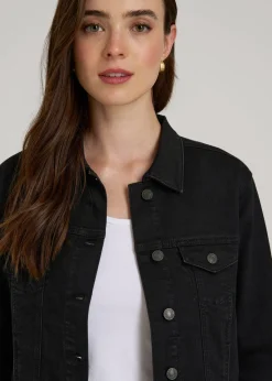 Classic Denim Jacket for Tall Women