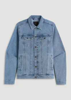 Classic Denim Jacket for Tall Men