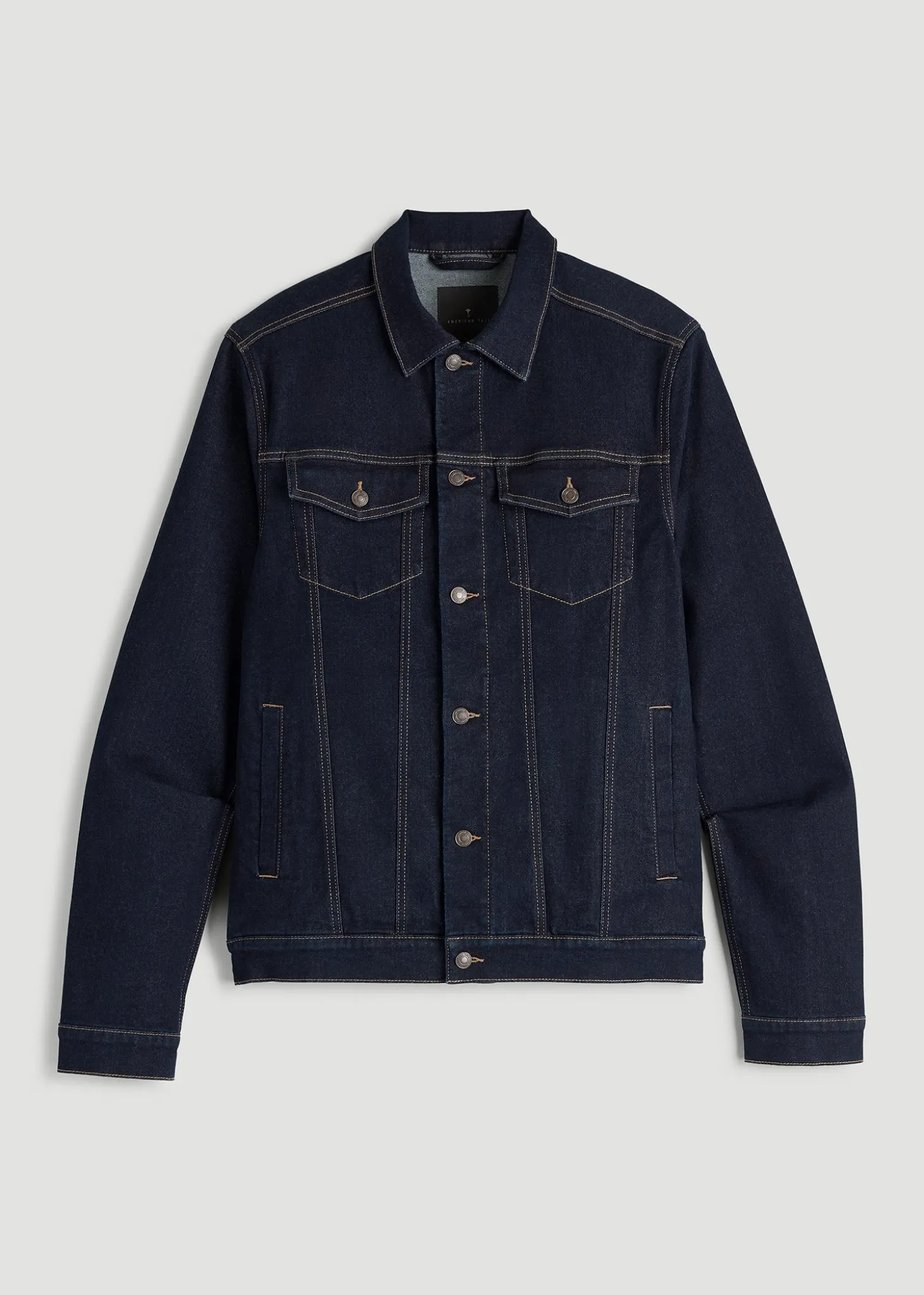 Classic Denim Jacket for Tall Men