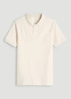 Classic Polo with Embroidered Logo for Tall Men