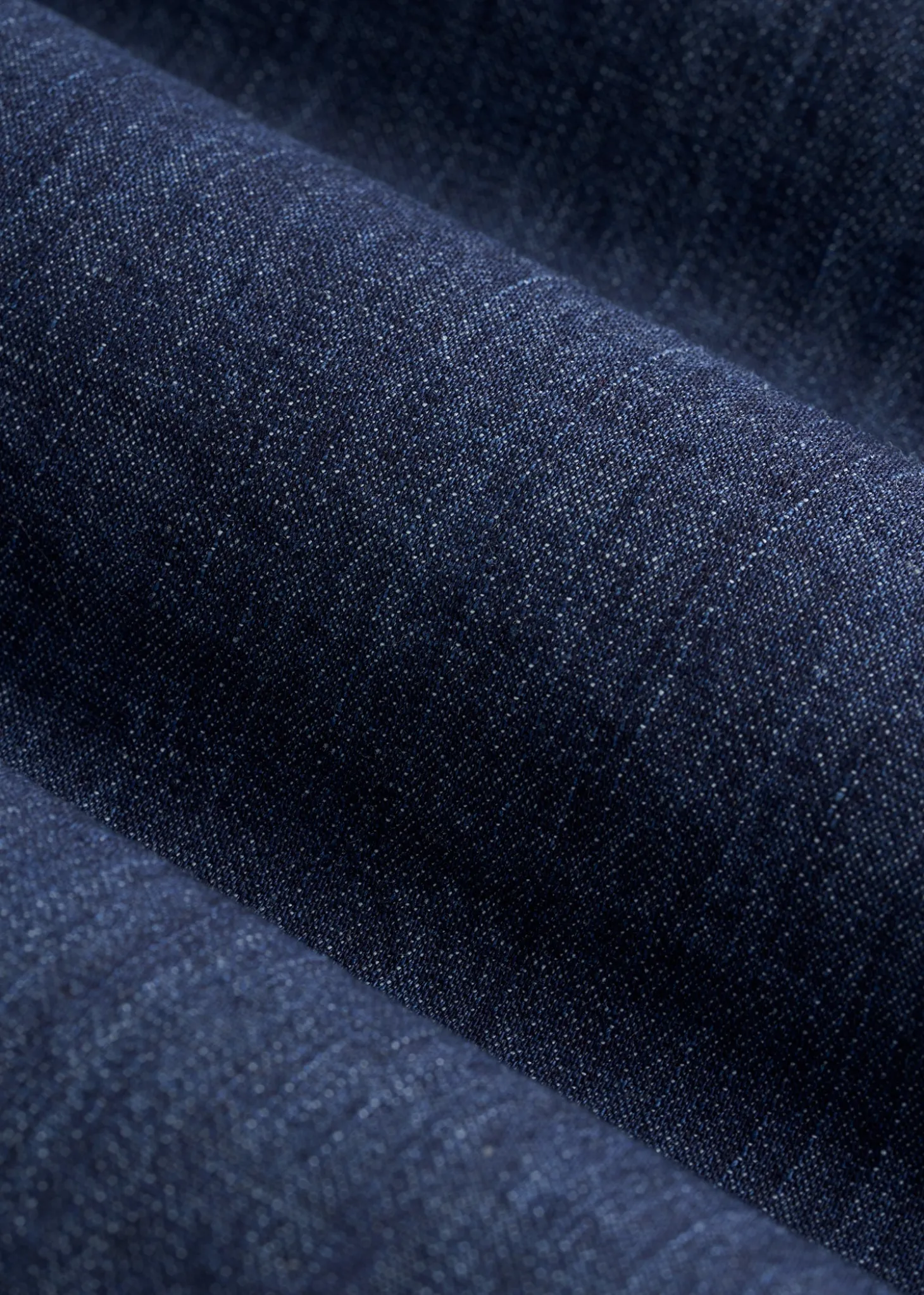 Classic Stretch Denim Shirt for Tall Men