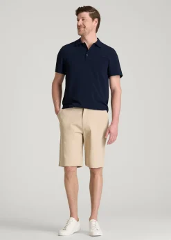 Coastal Perforated Polo for Tall Men