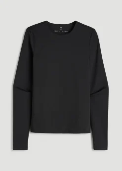 Contour Jersey Long Sleeve Crewneck for Tall Women