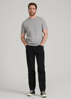 Core Cotton Crewneck Tee for Tall Men