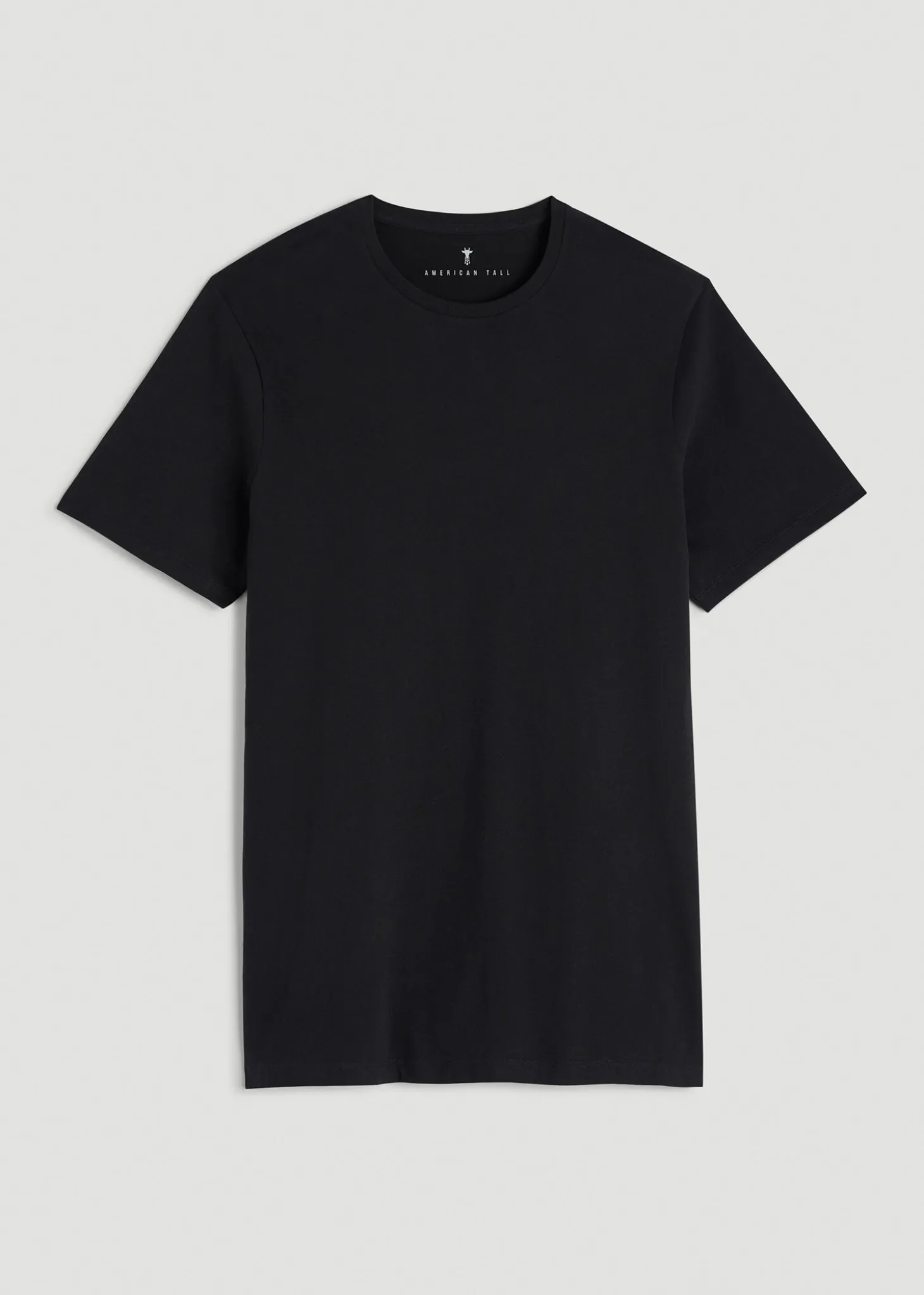 Core Cotton Crewneck Tee for Tall Men
