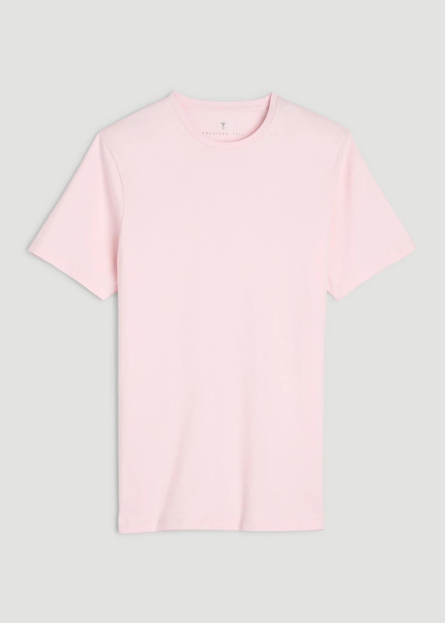Core Cotton Crewneck Tee for Tall Men