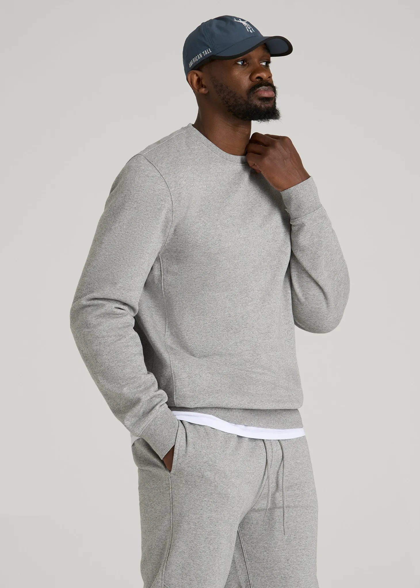 Core Motion Fleece Crewneck for Tall Men