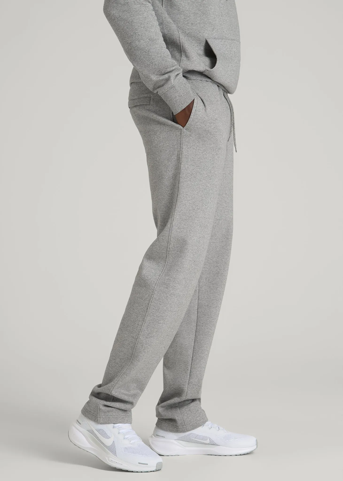 Core Motion Fleece Straight Leg Sweatpants for Tall Men